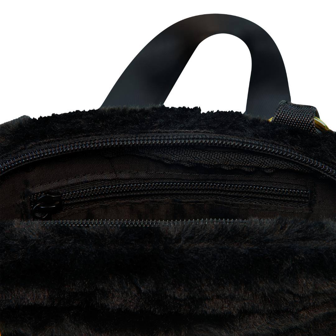 Jordan Girls Fur Camera Bag Black