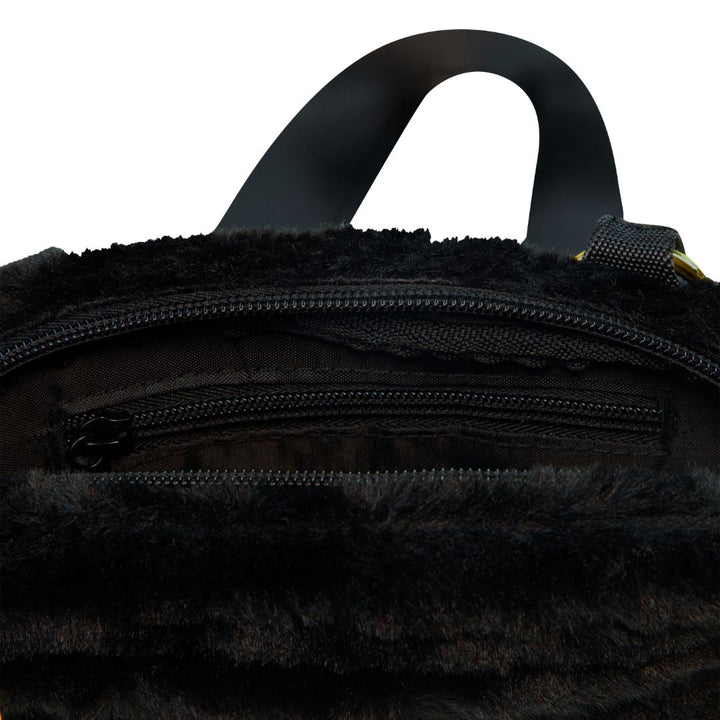 Jordan Girls Fur Camera Bag Black