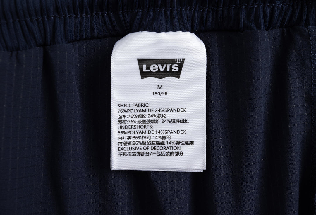 Levi's Girls Nylon Spandex Rib Fabric (Little Kids)