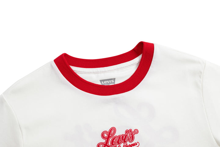 Levi's Girls Cotton Poly Single Jersey (Big Kids)