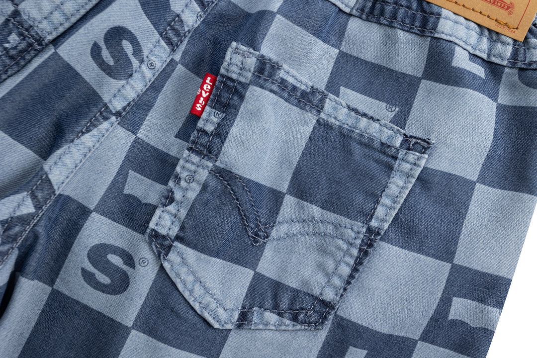 Levi's Boys Woven Denim Shorts(Little Kids)