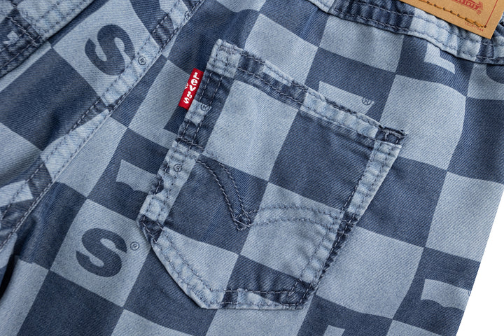 Levi's Boys Woven Denim Shorts(Little Kids)