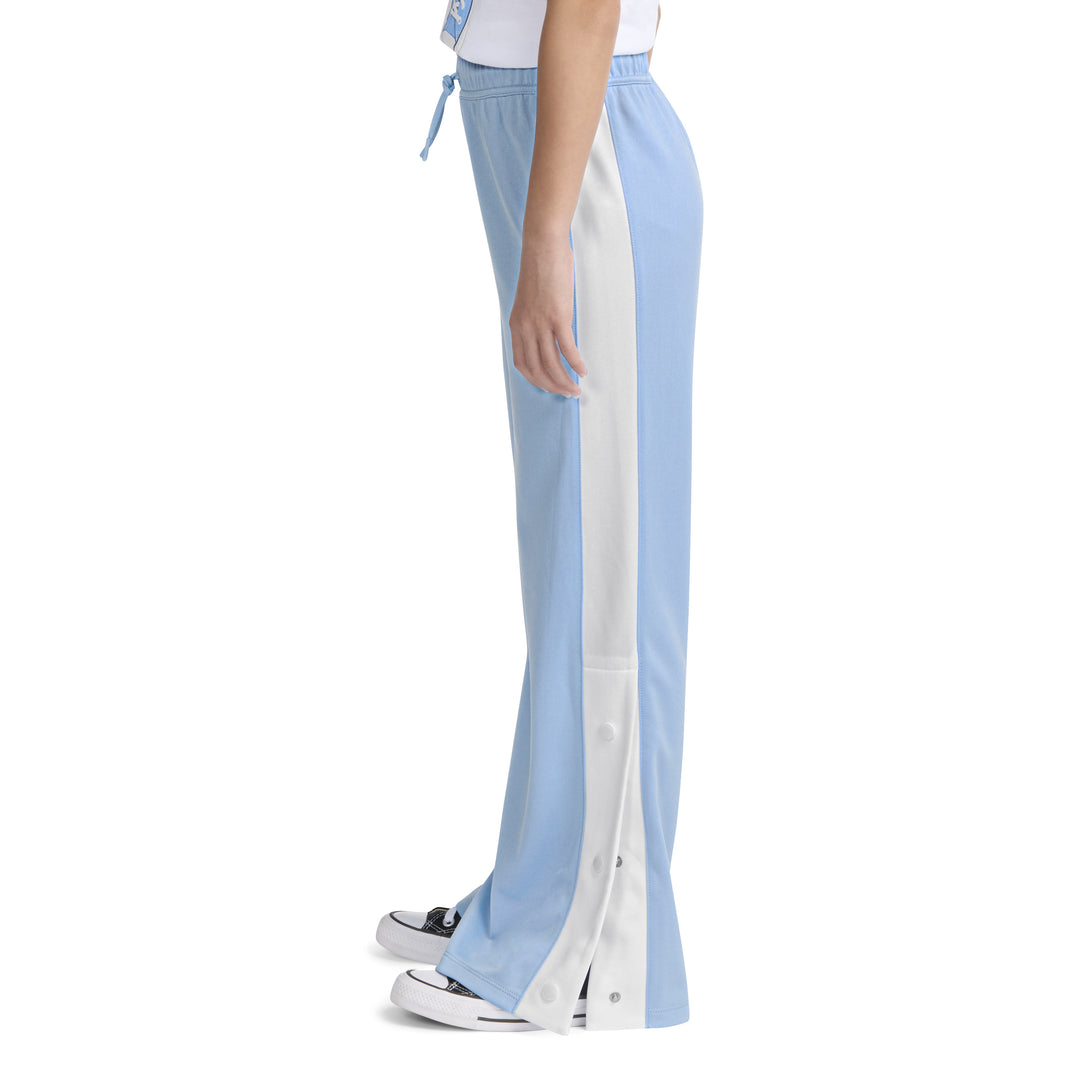 Converse Girls Snap Blue Track Pants (Little Kids)