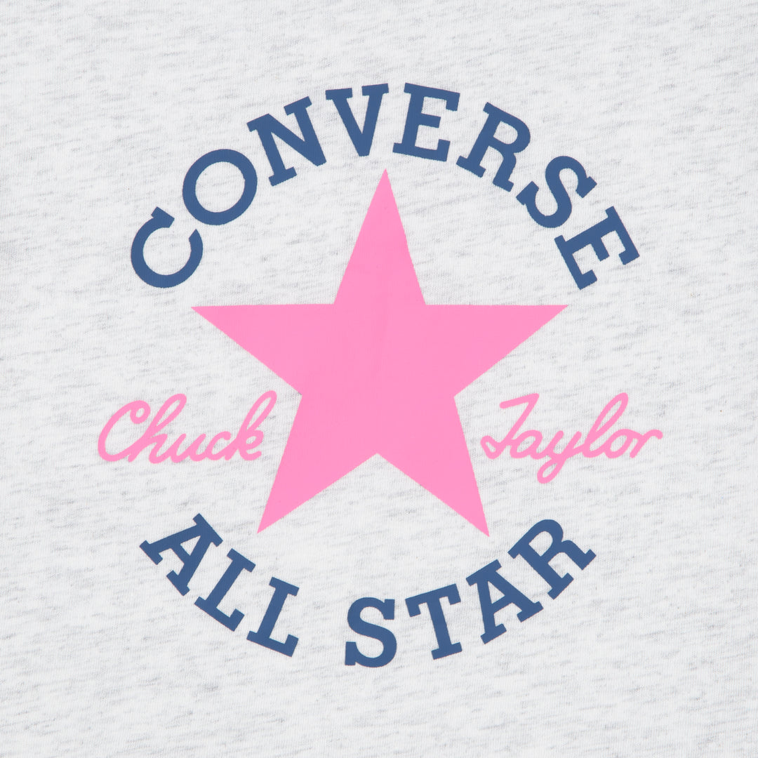 Converse Girls Dissected White T-Shirt (Little Kids)