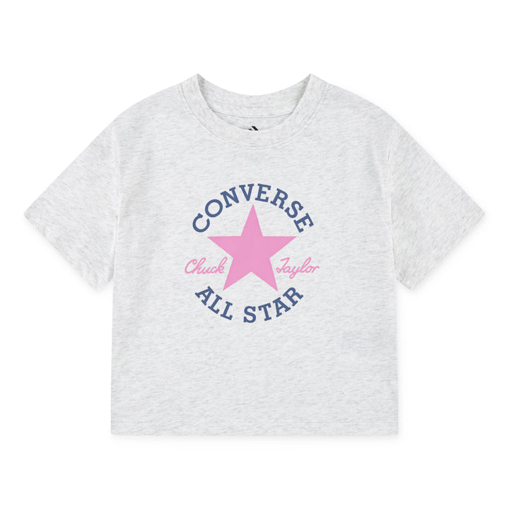 Converse Girls Dissected White T-Shirt (Little Kids)