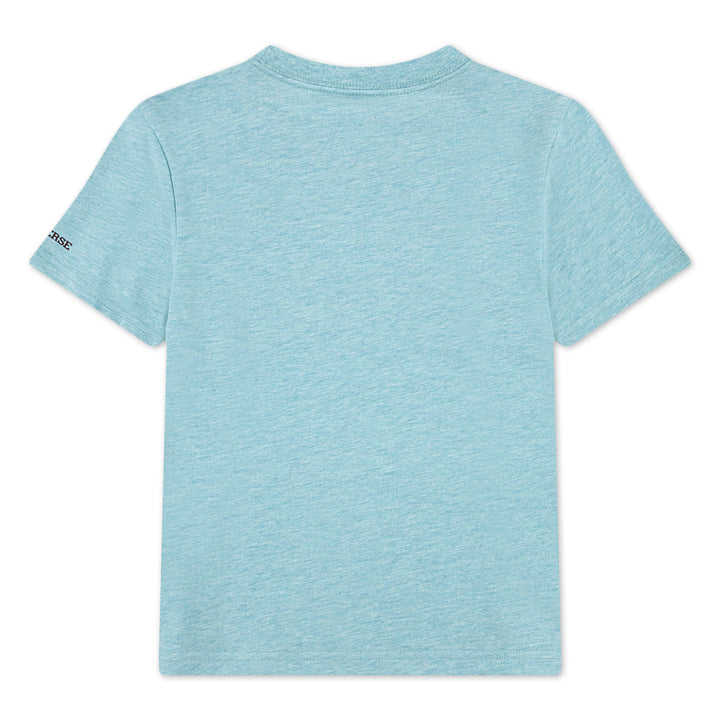 Converse Boys Multi Hit Winged Sneakers Blue T-Shirt (Little Kids)