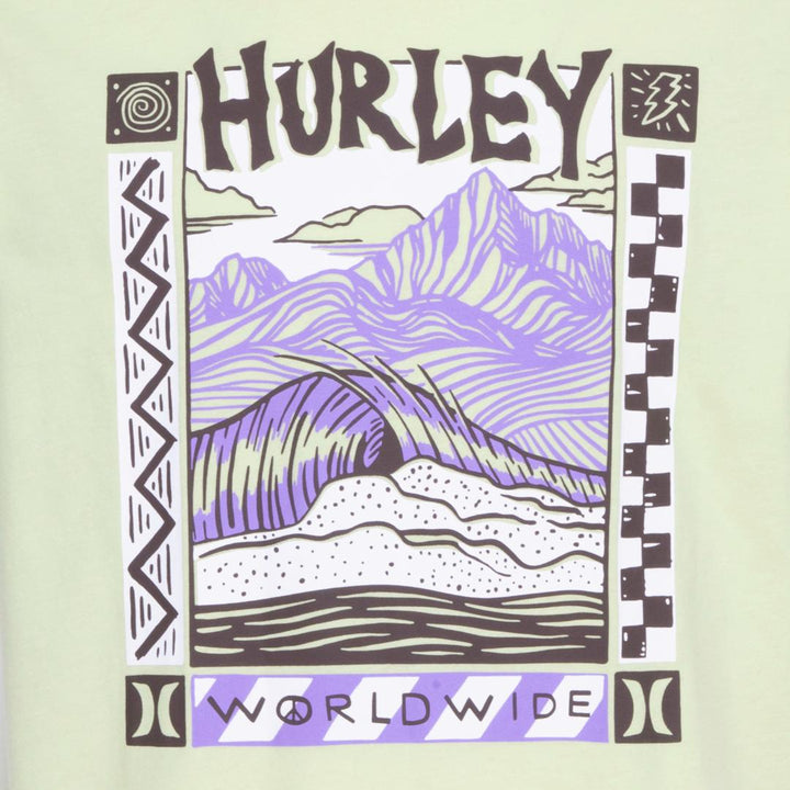 Hurley Boys Scenic Poster Short Sleeve Tee (Big Kids)