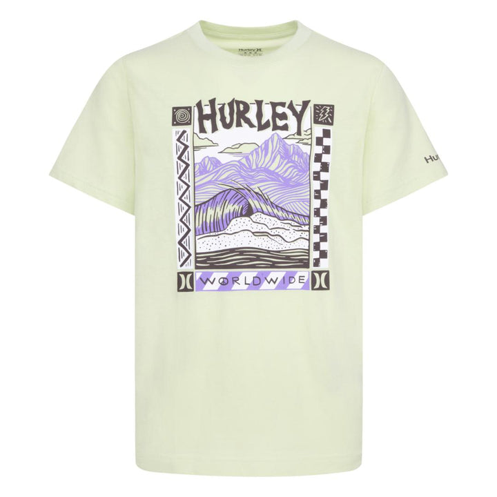 Hurley Boys Scenic Poster Short Sleeve Tee (Big Kids)