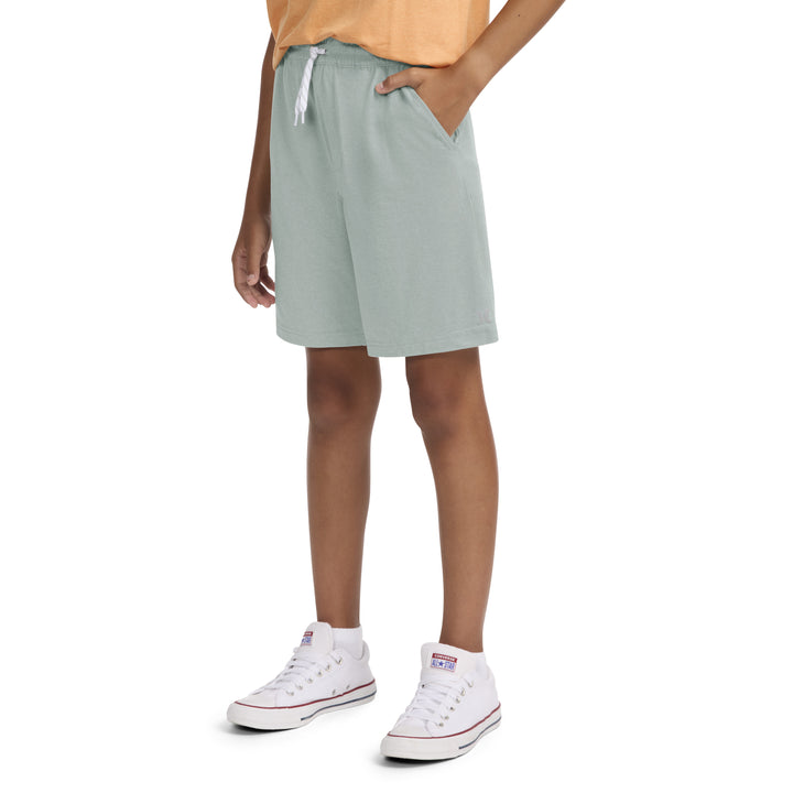 Hurley Boys H2O-Dri Sunset Knit Short Aqua Gray Heather (Big Kids)
