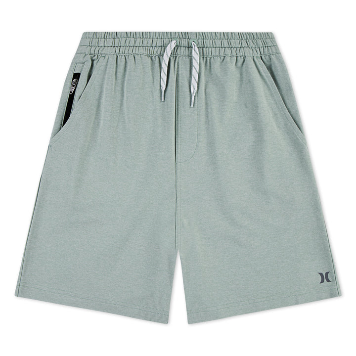 Hurley Boys H2O-Dri Sunset Knit Short Aqua Gray Heather (Big Kids)