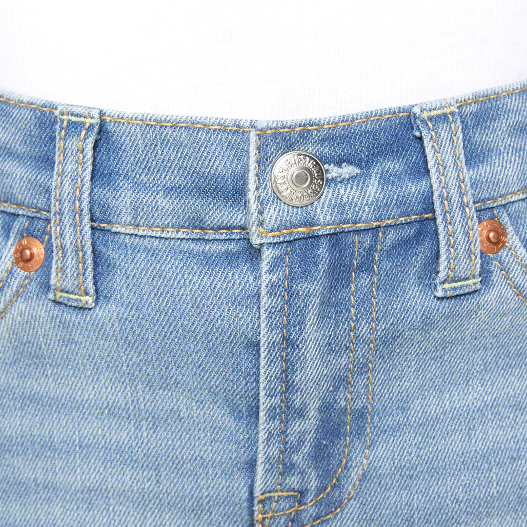 Levi's Girls High Rise Ankle Straight Denim (Little Kids)