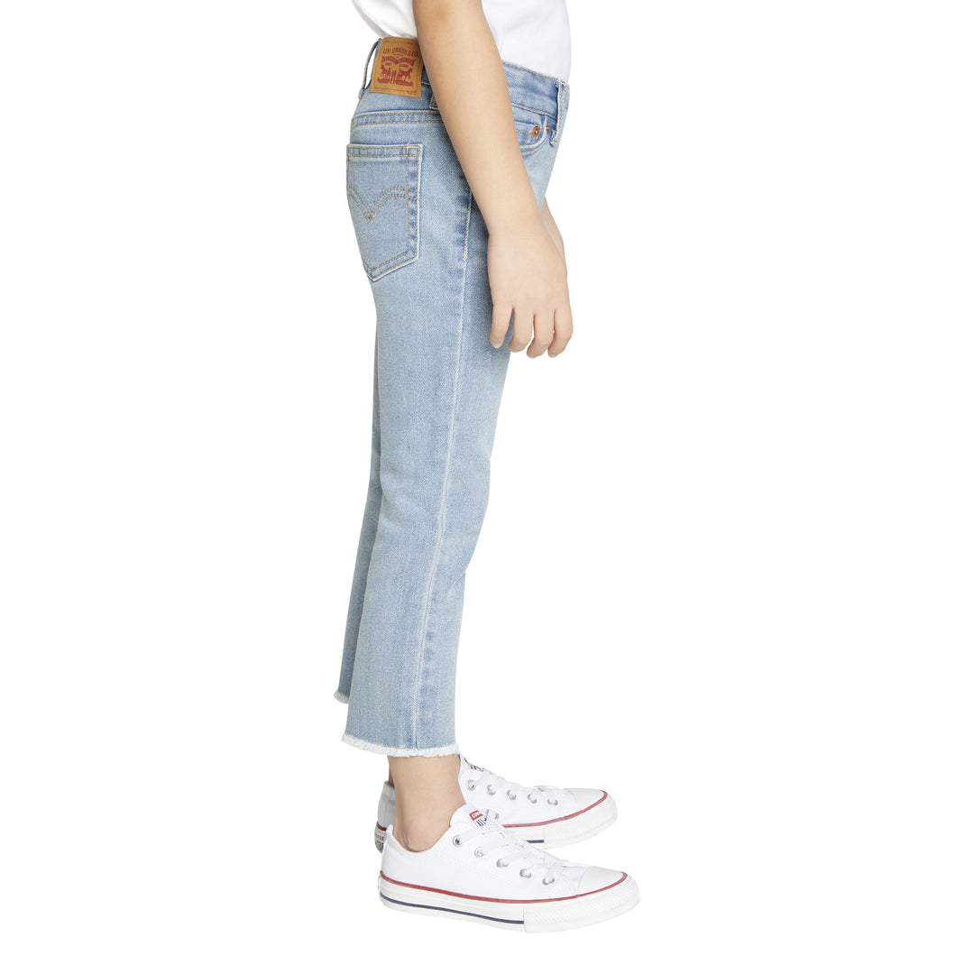 Levi's Girls High Rise Ankle Straight Denim (Little Kids)