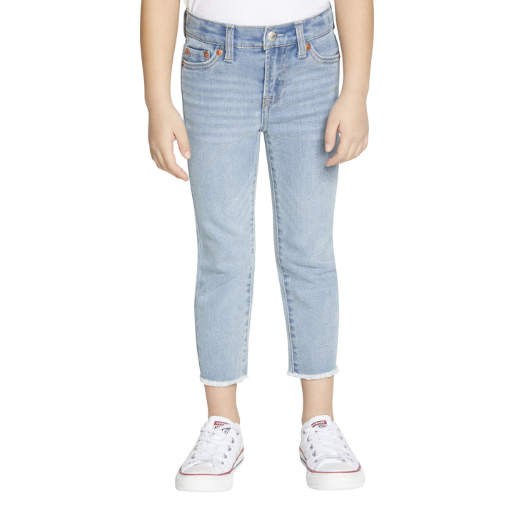 Levi's Girls High Rise Ankle Straight Denim (Little Kids)