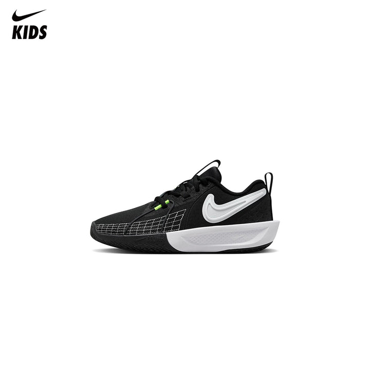 Nike G.T Cut 3 Basketball Shoes Black & White Sneakers (Big Kids)