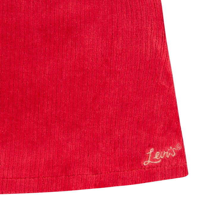 Levi's Girls Top Skirt 2 Piece Set Red (Infant)