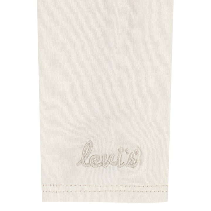 Levi's Girls Scrunchie Waist Skirtall Antique White (Infant)