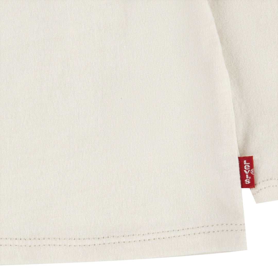 Levi's Girls Scrunchie Waist Skirtall Antique White (Infant)