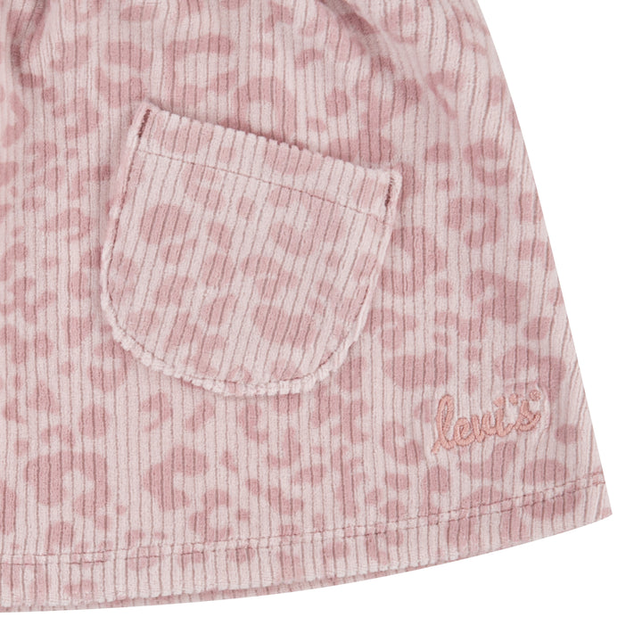 Levi's Girls Scrunchie Waist Skirtall Antique White (Infant)
