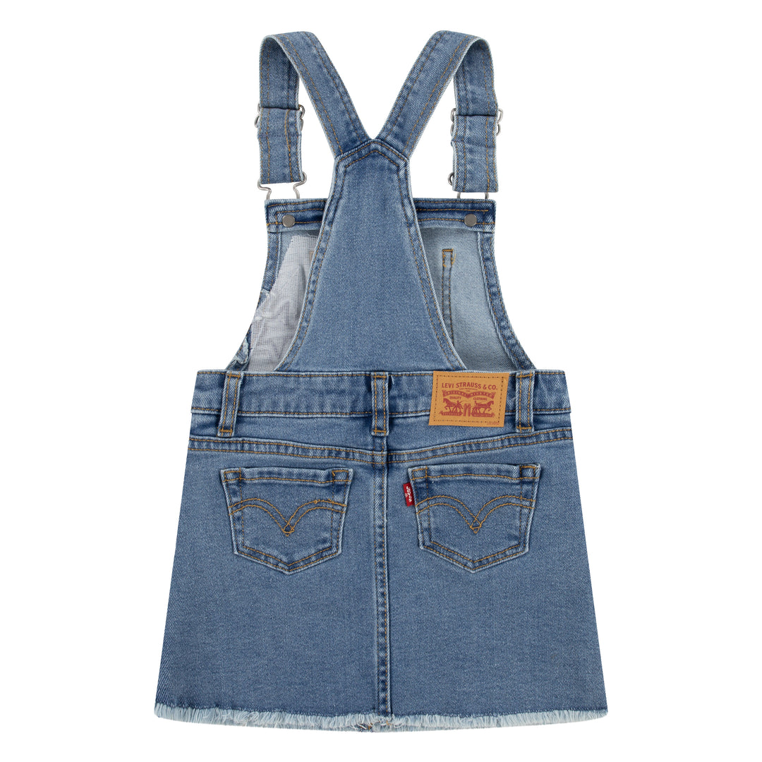Levi's Girl Skirtall with Fray Edge Denim (Toddlers)