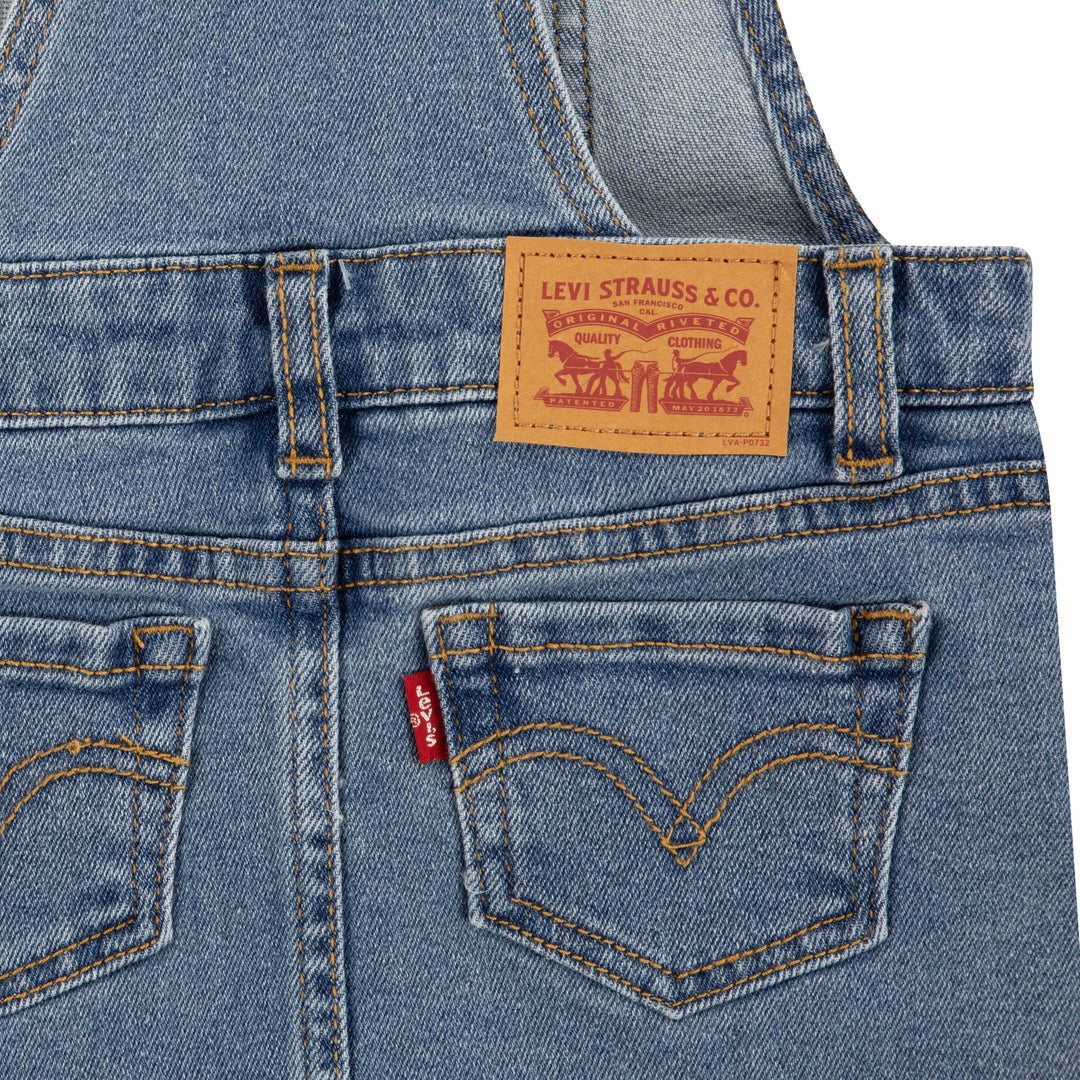 Levi's Girl Skirtall with Fray Edge Denim (Toddlers)