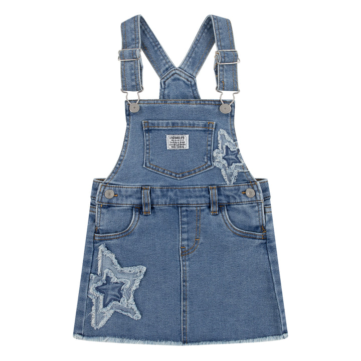 Levi's Girl Skirtall with Fray Edge Denim (Toddlers)