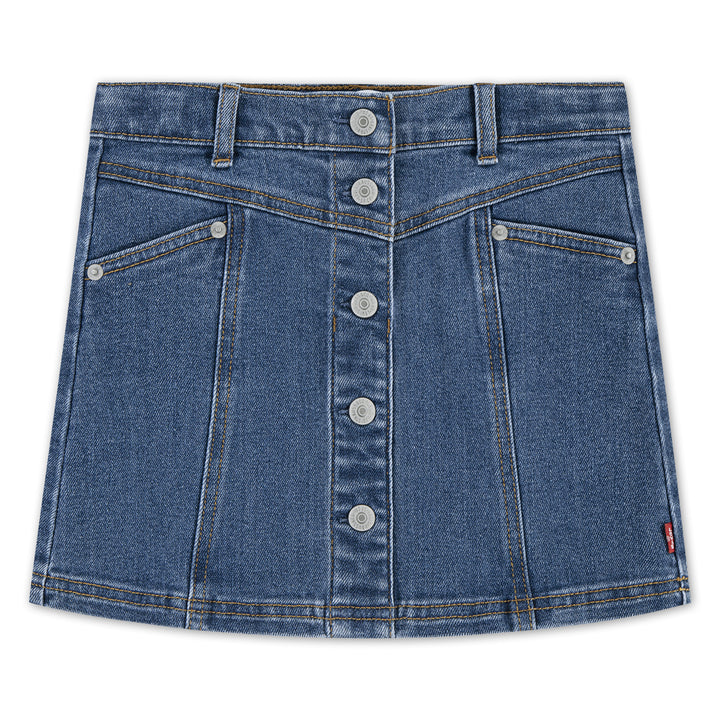 Levi's Girls Button Front Skirt Rodeo (Little Kids)