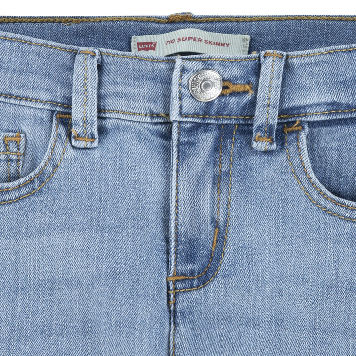 Levi's Girls 710 Super Skinny Jean Palisades (Little Kids)