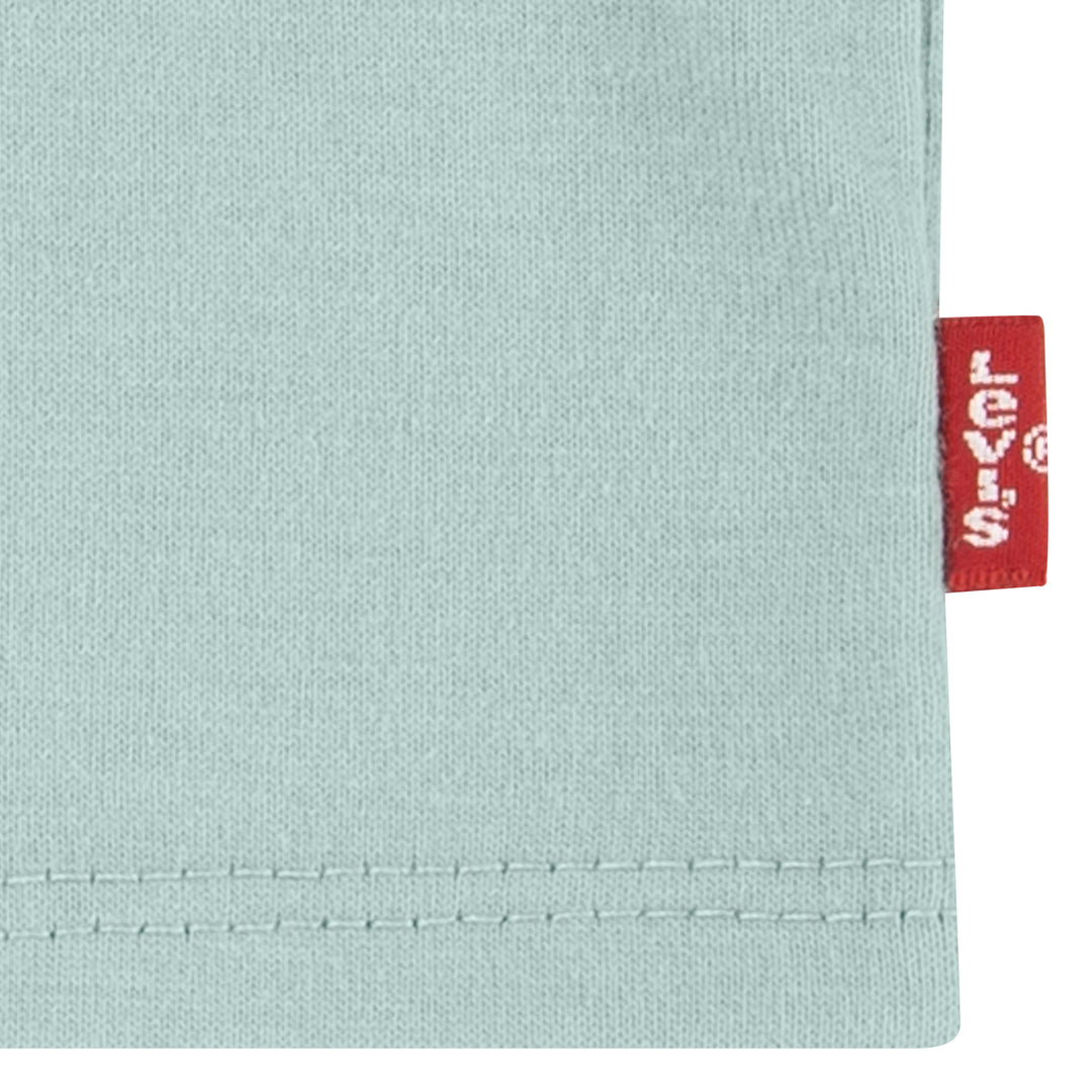 Levi's Girls Wildflowers Batwing Tee Blue Surf (Big Kids)