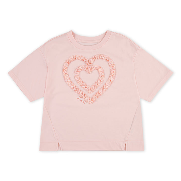 Levi's Girls Meet and Greet Heart T-Shirt (Big Kids)