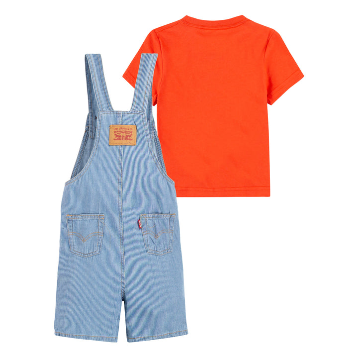 Levi's Boys Mini Batwing Tee & Denim Set Fiesta (Toddlers)