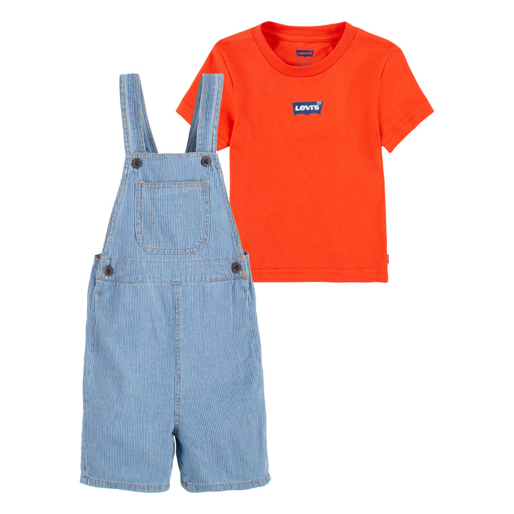 Levi's Boys Mini Batwing Tee & Denim Set Fiesta (Toddlers)