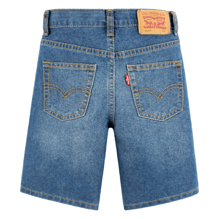 Levi's Boys 511 Slim Peformance Short Well Worn (Little Kids)