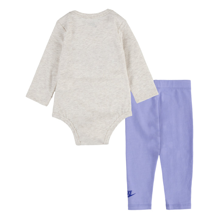 Nike Girls Bodysuit Legging Set Light Thistle (Infant)