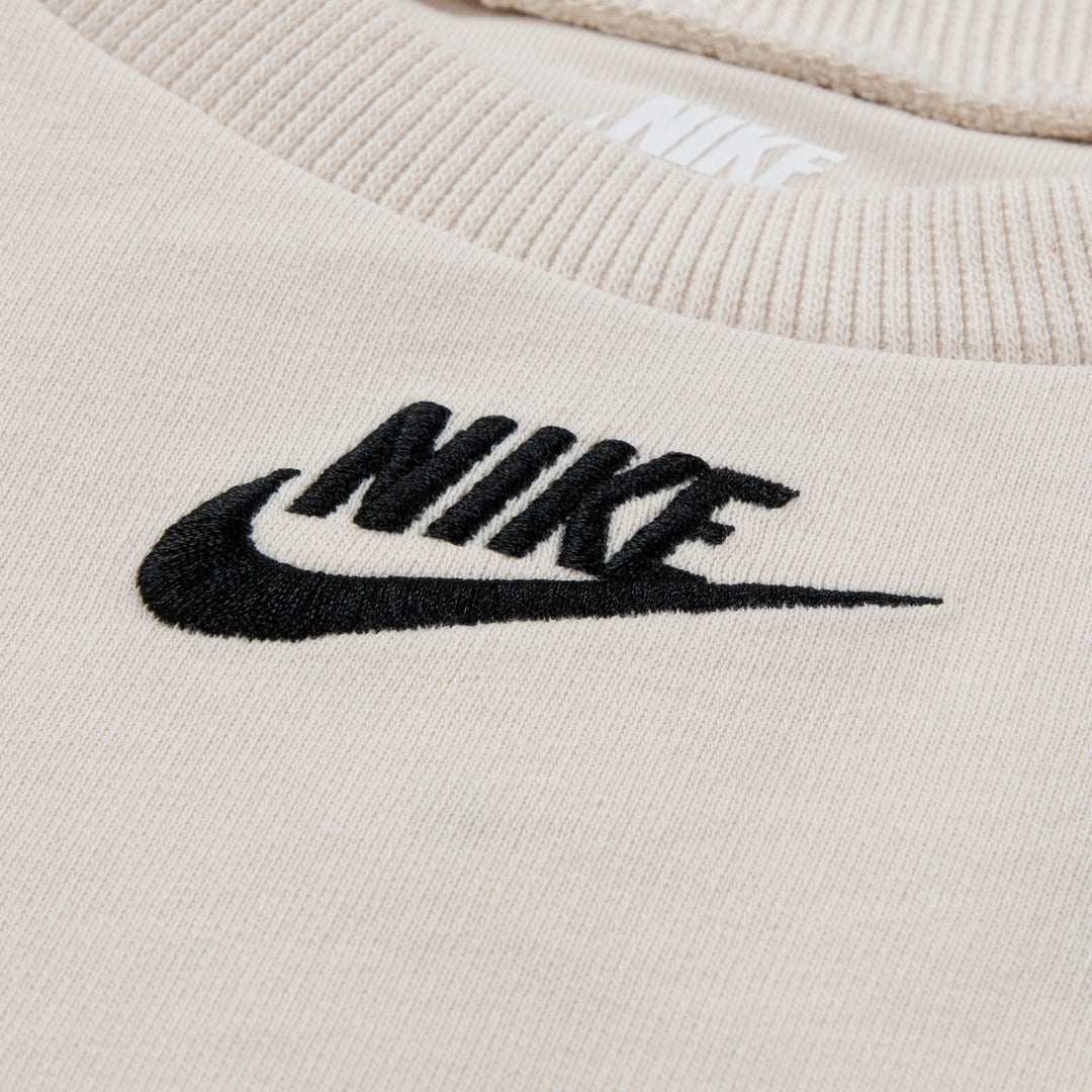 Nike Girls Baby French Terry Set Light Orewood Brown (Infant)