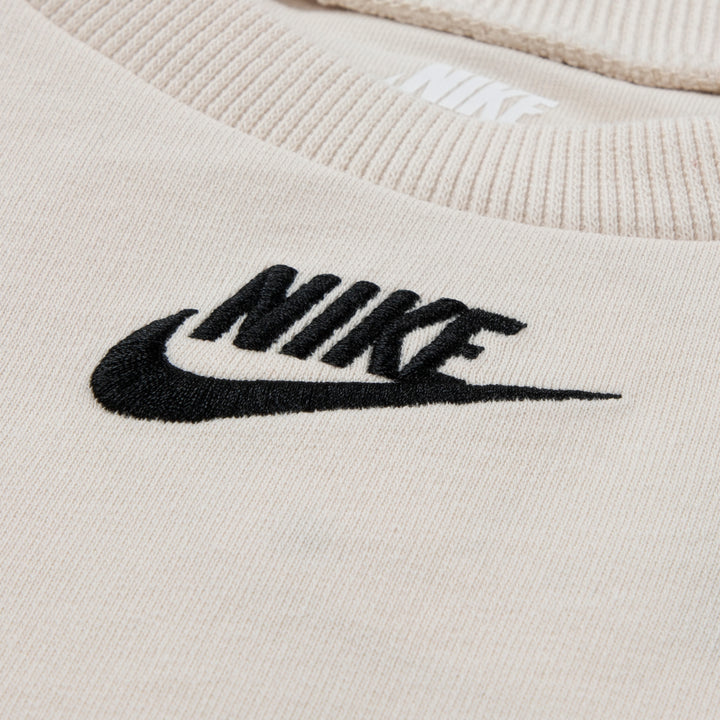Nike Girls Baby French Terry Set Light Orewood Brown (Infant)