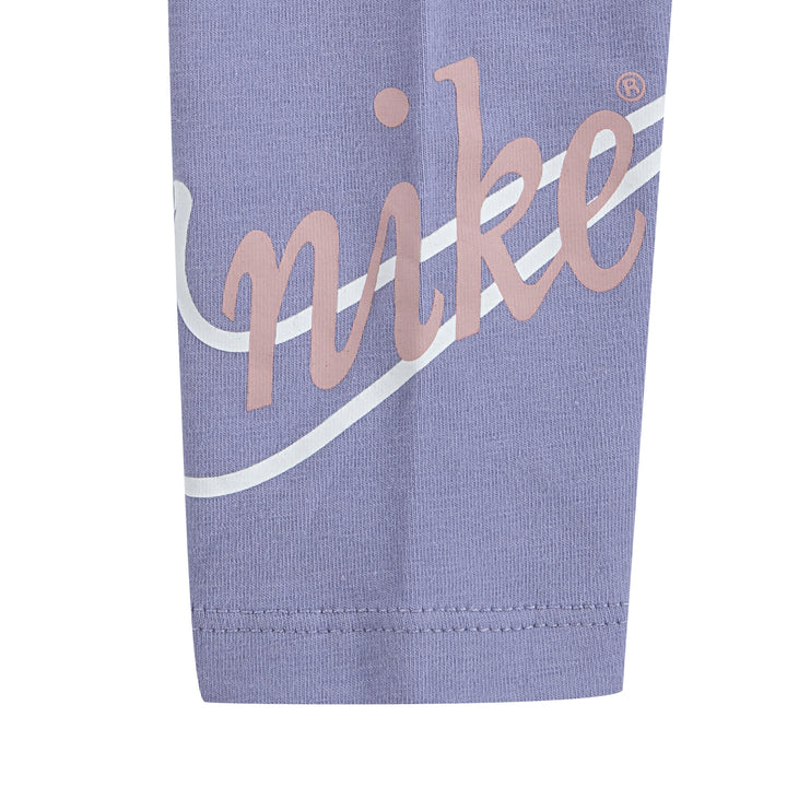 Nike Girls Flower Child Pant Set Purple Dawn (Toddlers)