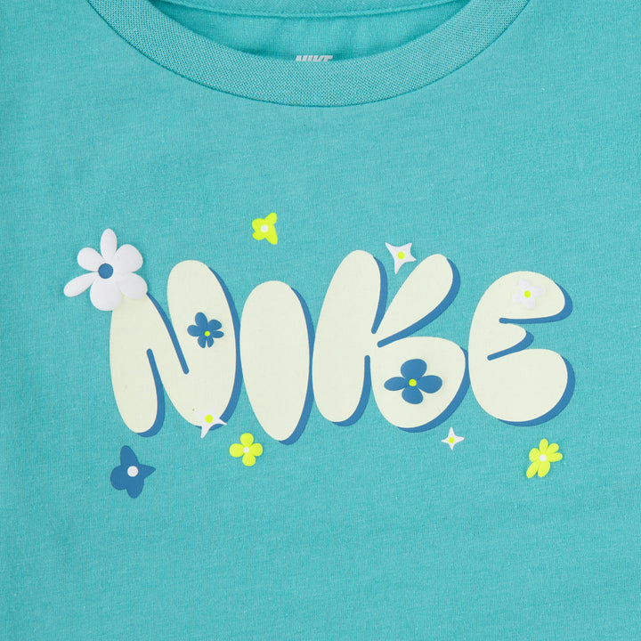 Nike Girls Izzy Graphic Tee Green Frost (Toddler)