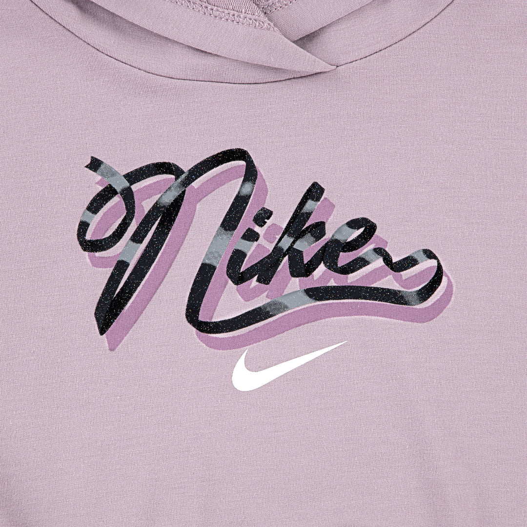 Nike Girls Swoosh On Pointe Jogger Set Plum Fog (Toddlers)