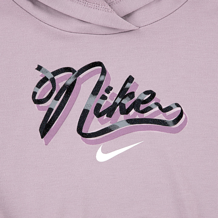 Nike Girls Swoosh On Pointe Jogger Set Plum Fog (Toddlers)