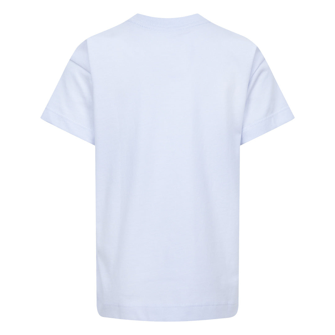 Jordan Girls Push Through Short Sleeve Tee Football Grey (Little Kids)