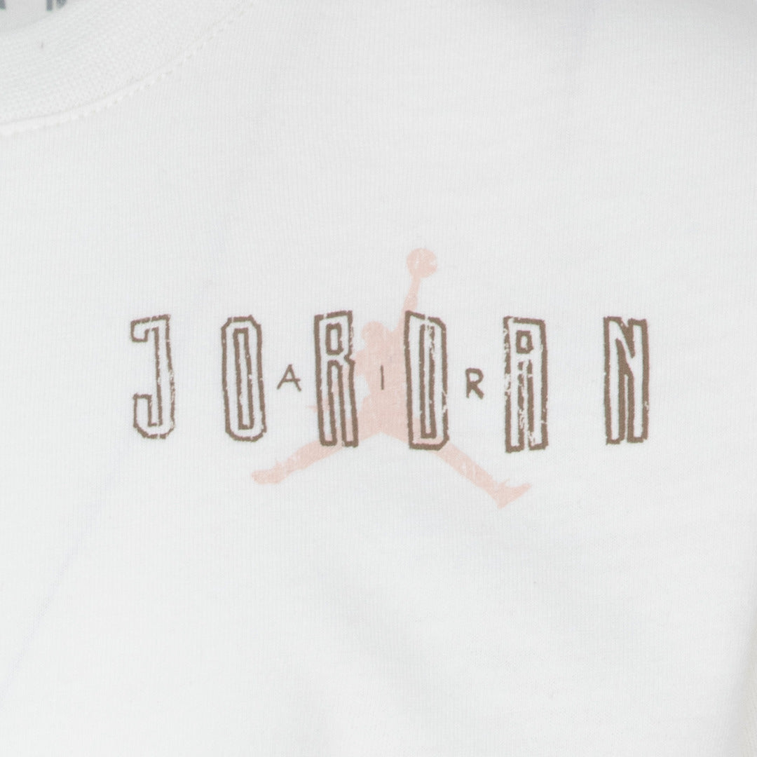 Jordan Girls 23 Spot Up Shooter Short Sleeve Tee Sail (Little Kids)
