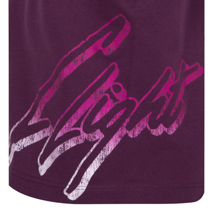 Jordan Girls 23 Spot Up Shooter Short Sleeve Tee Bordeaux (Little Kids)