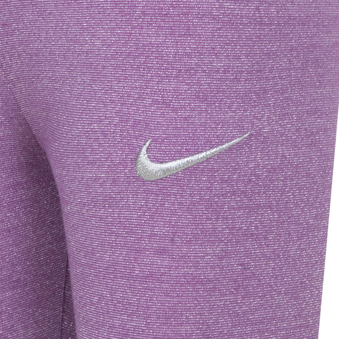 Nike Girls Shine Legging Hot Fuchsia (Little Kids)