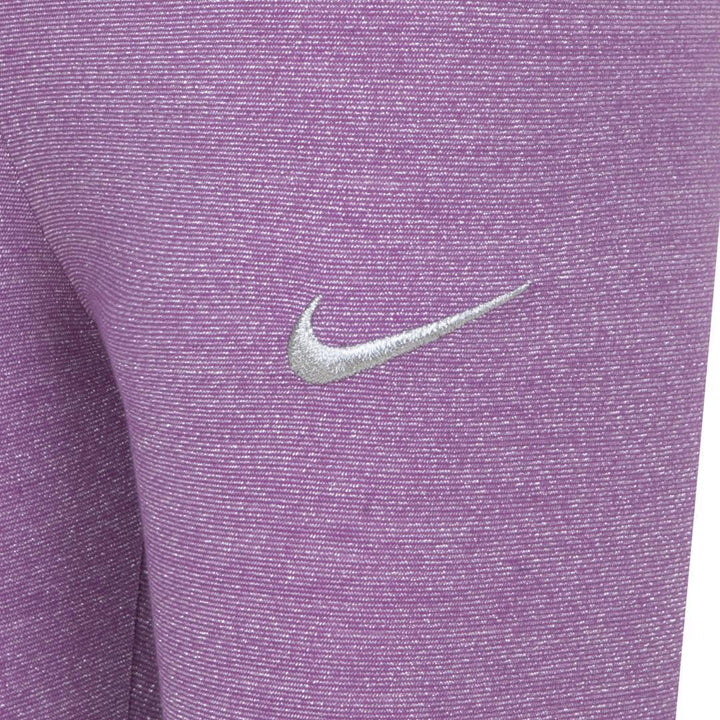 Nike Girls Shine Legging Hot Fuchsia (Little Kids)