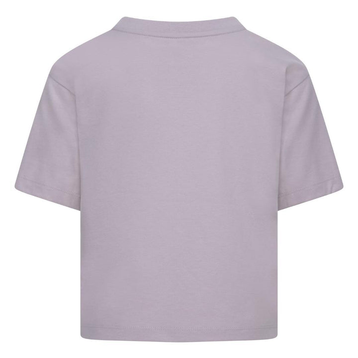 Nike Girls Cozy Graphic Tee Platinum Violet (Little Kids)