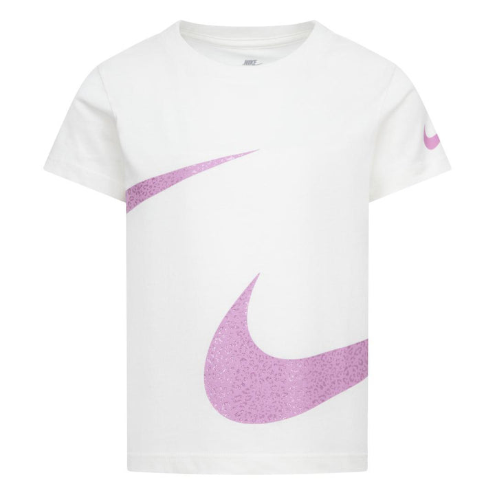 Nike Girls Swoosh Spirit Tee Sail (Little Kids)