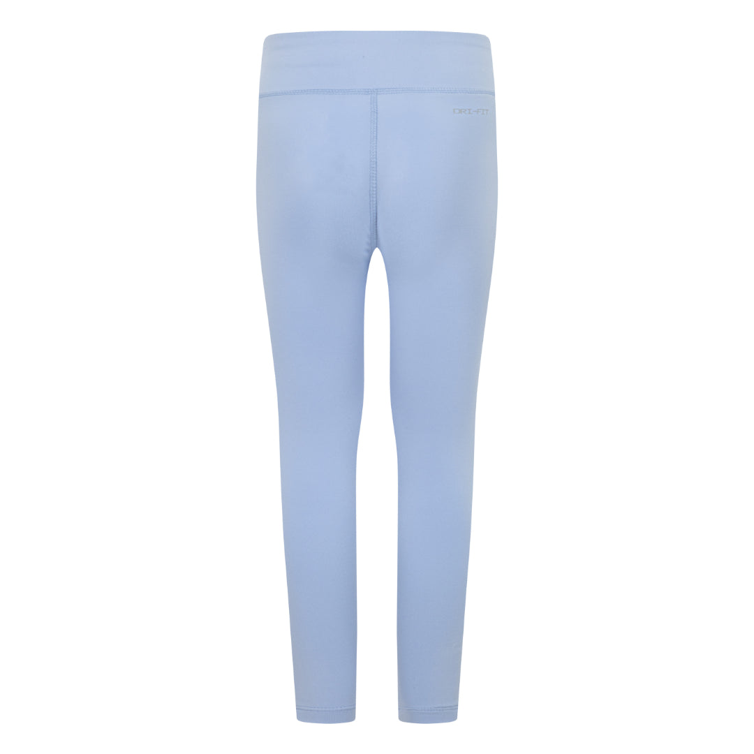 Nike Girls Swoosh Motion Dri-FIT Leggings Psychic Blue (Little Kids)
