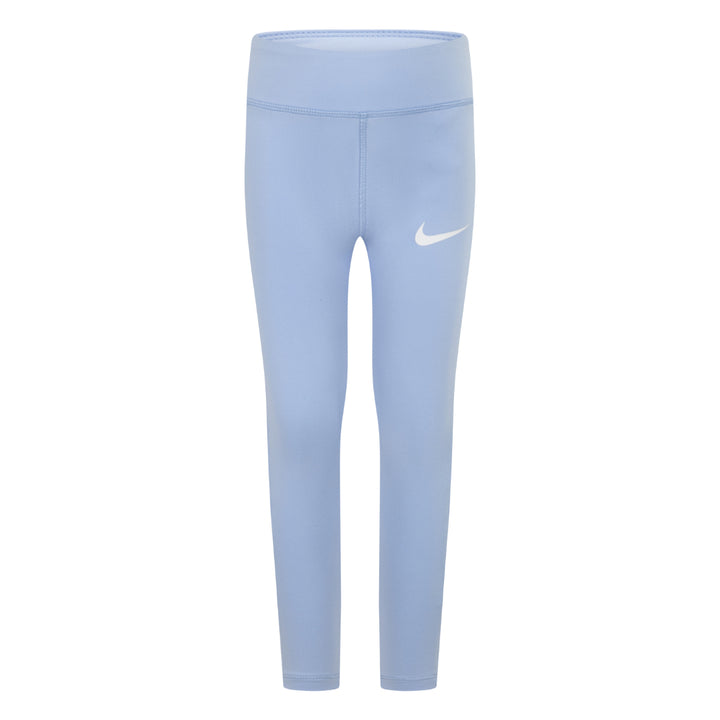 Nike Girls Swoosh Motion Dri-FIT Leggings Psychic Blue (Little Kids)