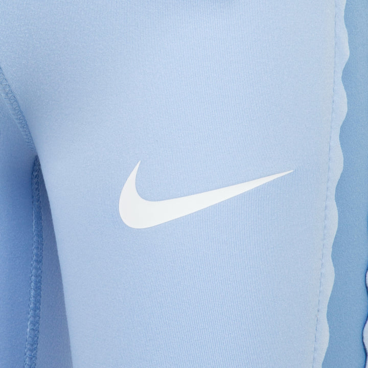 Nike Girls Swoosh Motion Dri-FIT Leggings Psychic Blue (Little Kids)