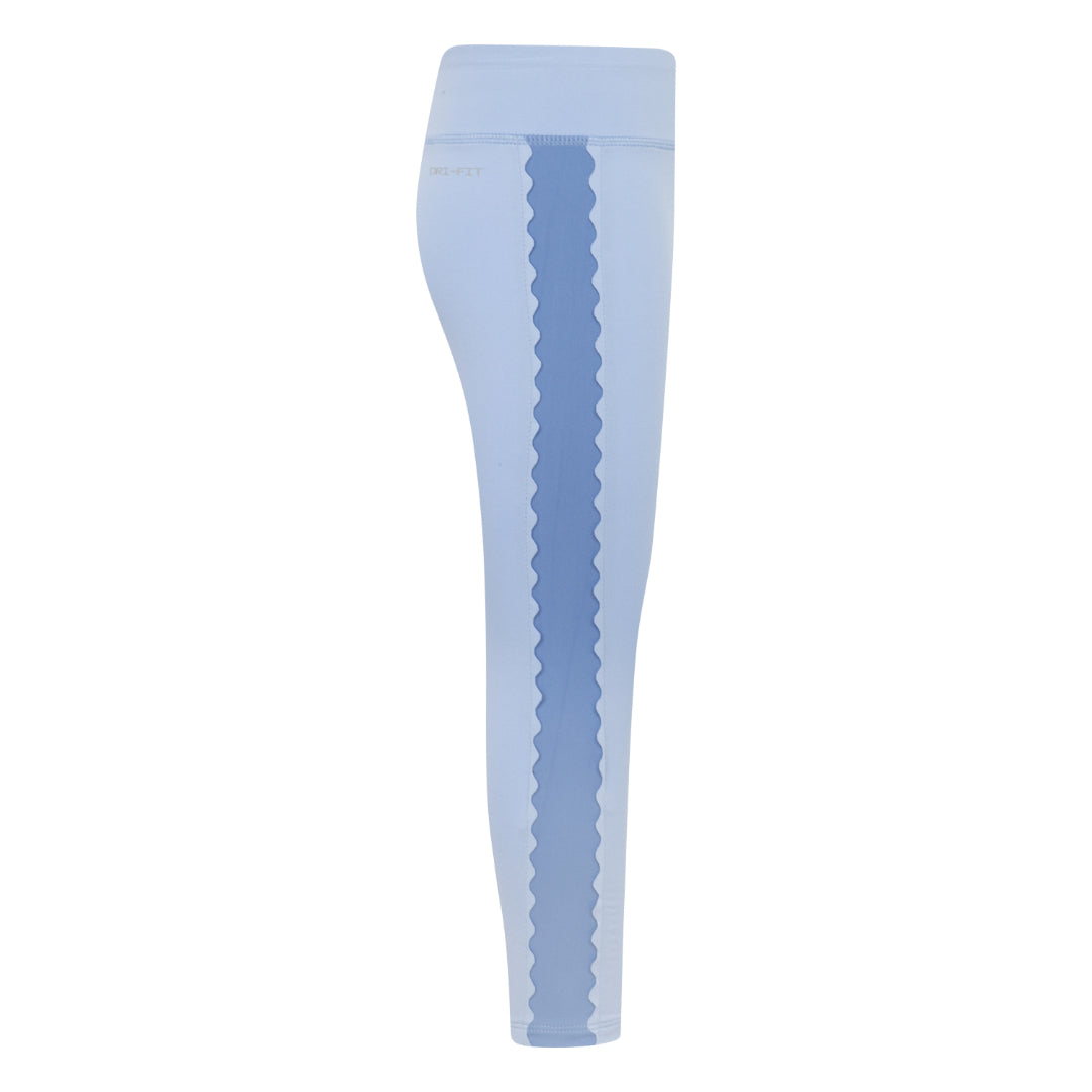 Nike Girls Swoosh Motion Dri-FIT Leggings Psychic Blue (Little Kids)